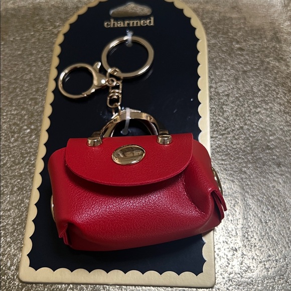 Fashion Focus Accessories - #0514 + Red “ mini purse ” Keychain Collection